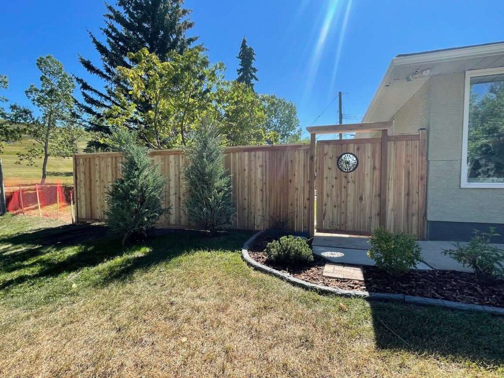 Beautiful home with fencing